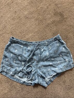 Rails Light Blue flowy denim Shorts